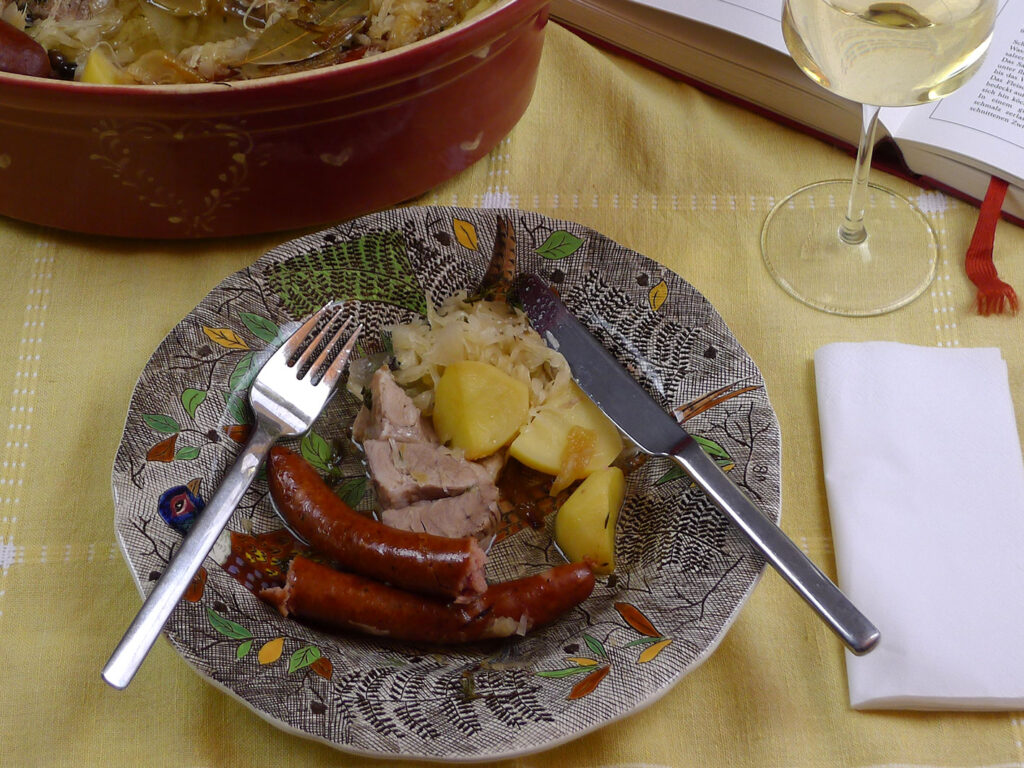 Choucroute garnie à l'alsacienne