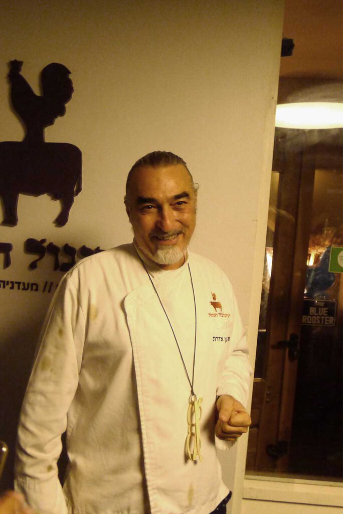 Ben Aderet, Chef Blue Rooster, Tel Aviv