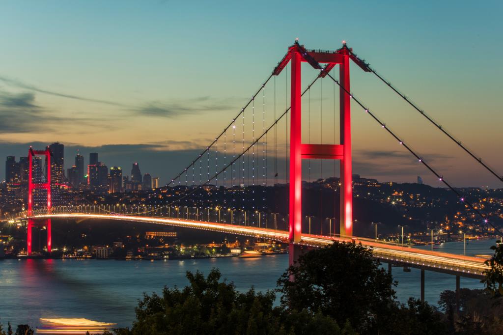 Brücke über den Bosphorus
