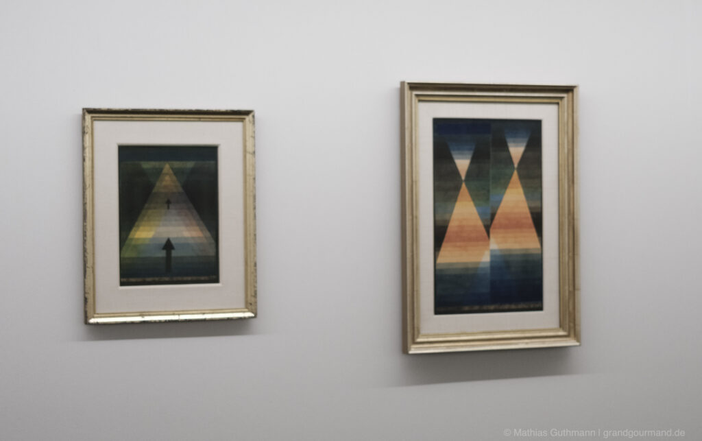 Paul Klee, Eros und rechts daneben Doppelzelt, 1923