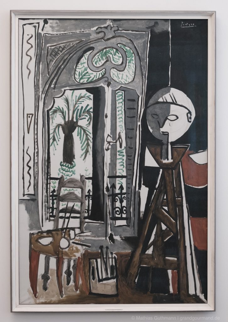 Pablo Picasso, L'Atelier, Cannes 1955, Öl auf Leinwand