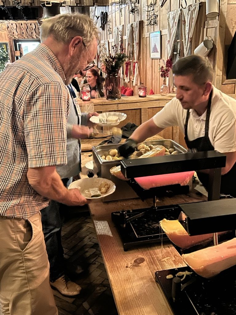 Ein Original Walliser Raclette